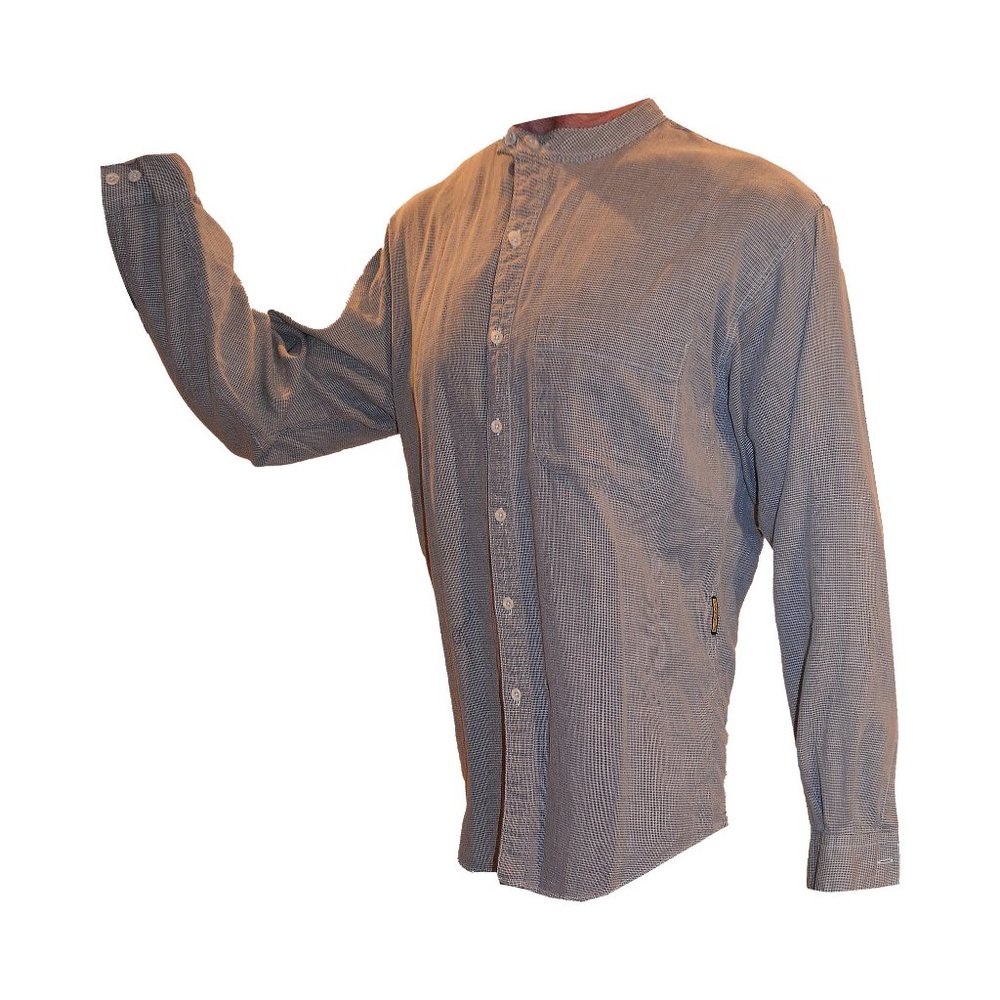 Armani Jeans Casual Collarless Shirt View 4